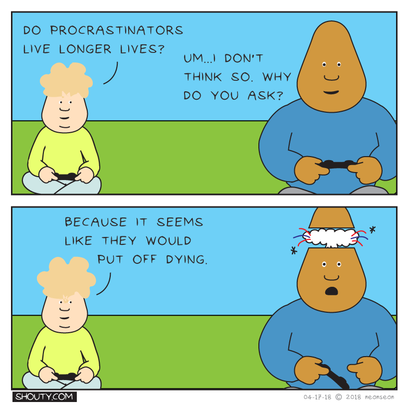 Procrastinators Lifespan