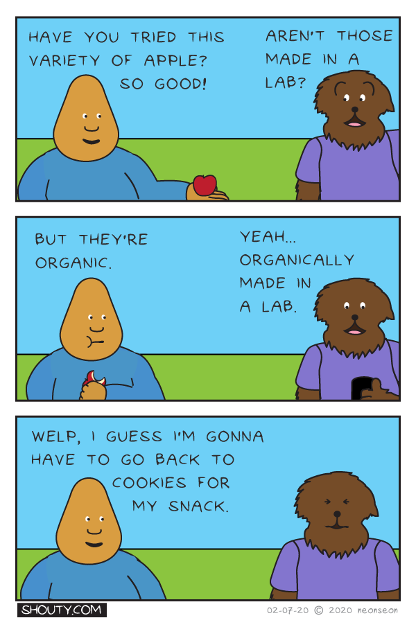 Apple Comic by Shouty